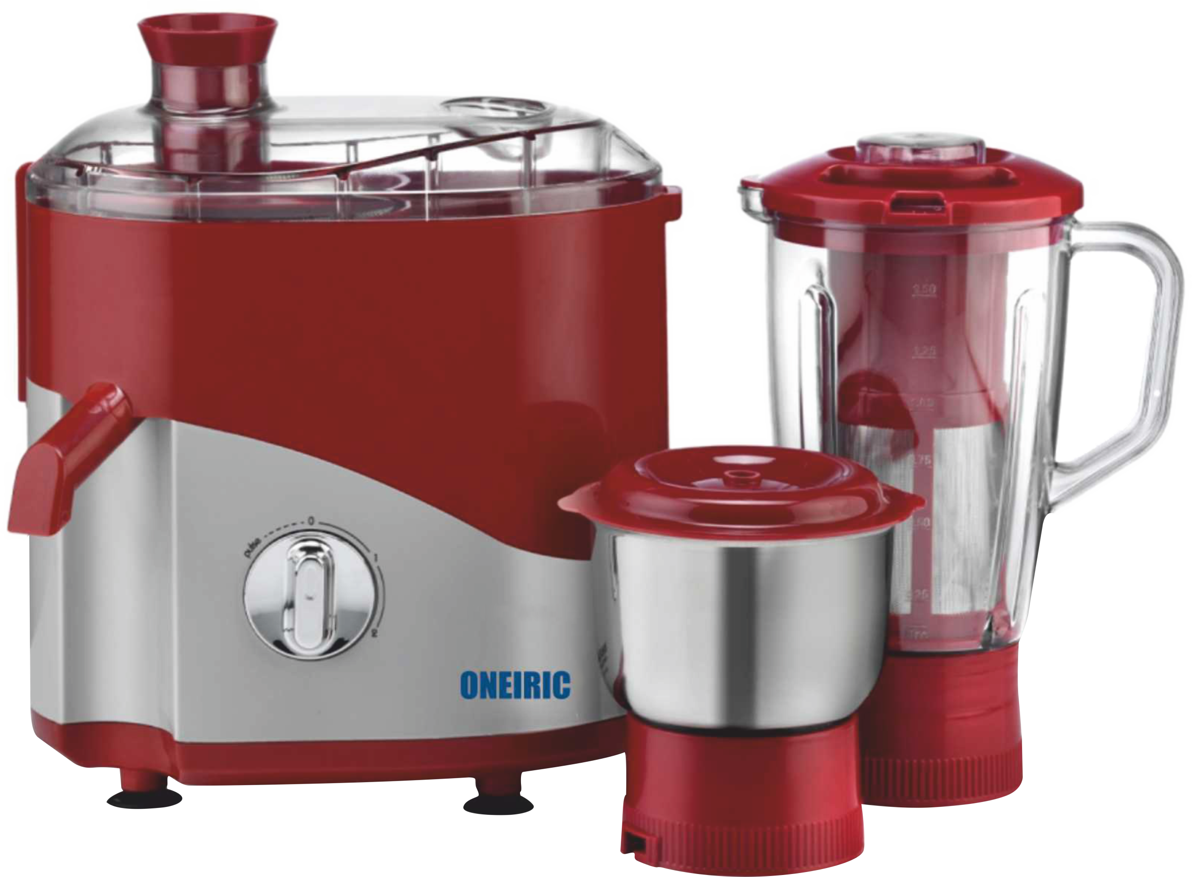 Oneiric JUICER MIXER GRINDER 3 JAR (100% COPPER )